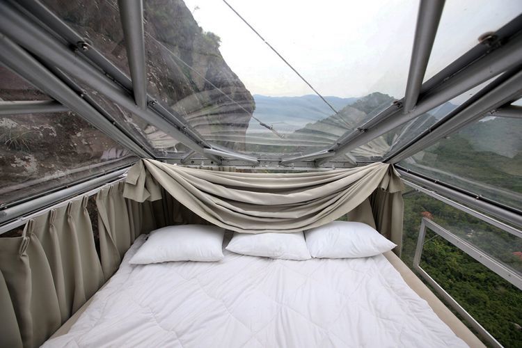 Hotel Gantung Tertinggi di Dunia Ternyata Ada di Indonesia! Begini Fasilitasnya