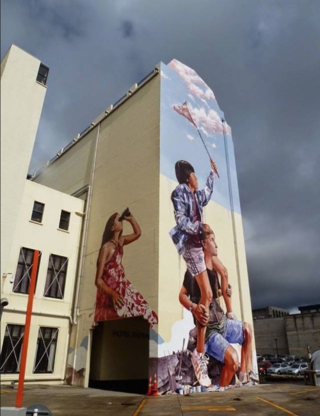 15 Foto Mural Luar Biasa dari Seluruh Dunia. Indah dan Berseni Tinggi!