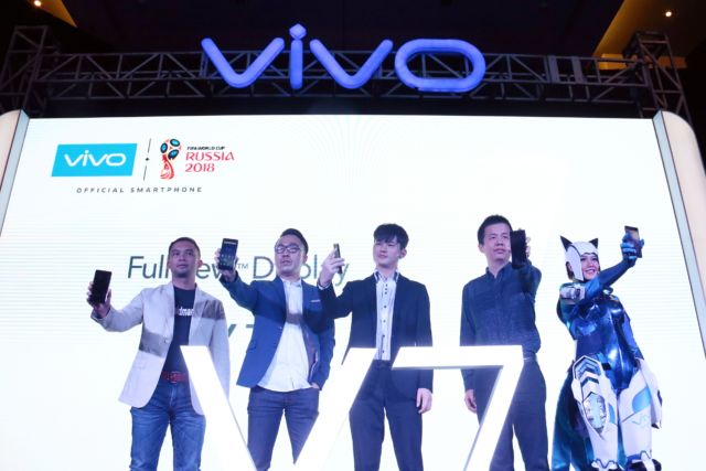 Model Terbaru V-Series Resmi Dirilis. Vivo V7 Siap Temani Generasi Pecinta Selfie