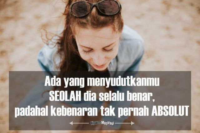kata-kata ketika kita diremehkan orang lain