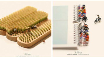 15 Foto Seni Miniatur dari Barang Bekas yang Keren Abis. Kamu Mesti Coba di Rumah!