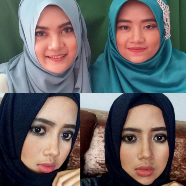 Contoh Lipstik Berwarna Nude (Foto Penulis Saat Makeup Client @nada.mua)