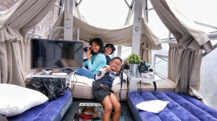 Hotel Gantung Tertinggi di Dunia Ternyata Ada di Indonesia! Begini Fasilitasnya