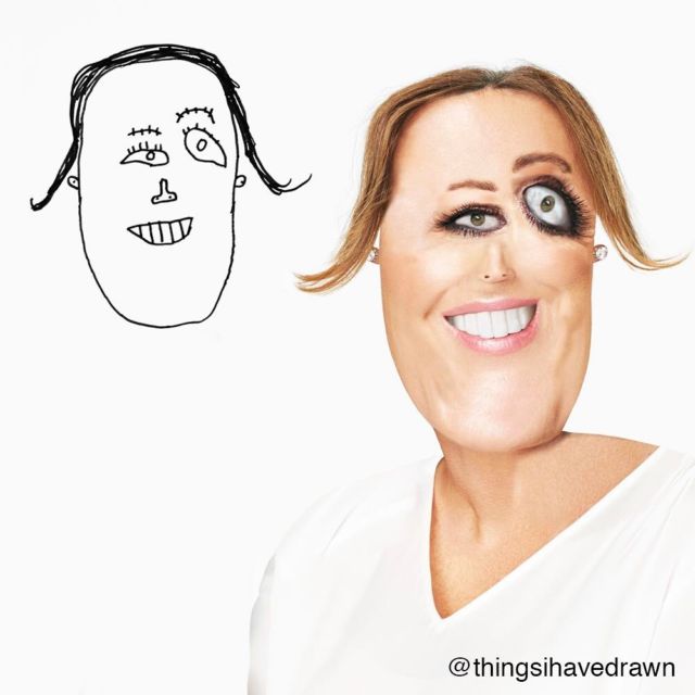 Demi Sang Buah Hati, Pria Ini Ciptakan Gambar 3D Berdasarkan Lukisan Anaknya. Keren Banget!