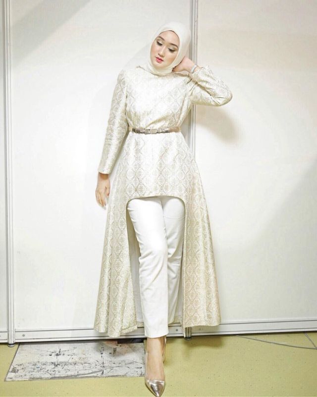 Outfit Kondangan Hijab Celana 