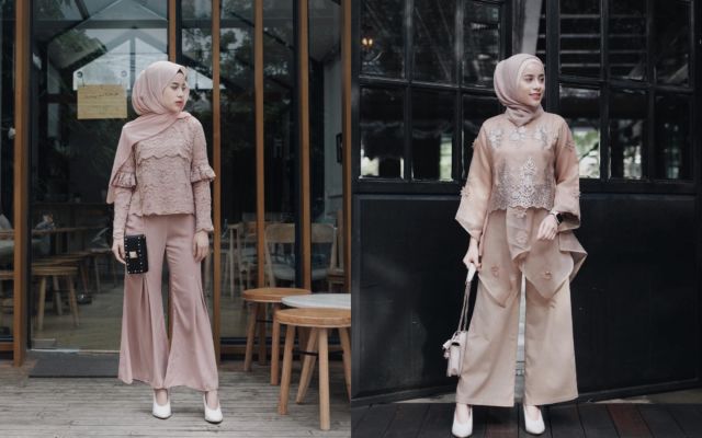 Cantik Berhijab dengan Celana Longgar Ala Aghnia Punjabi. Lebih Mudah Bergerak, Terasa Sejuk, Pun Nggak Risih Dilihat