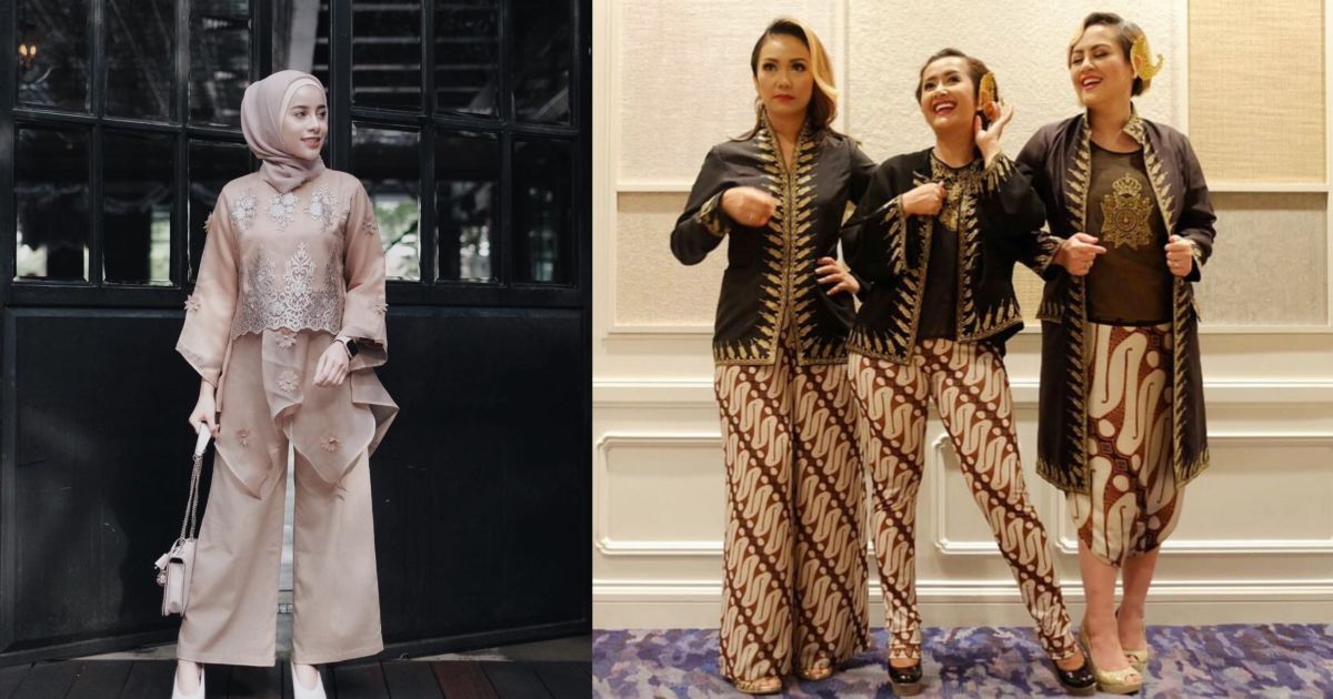 14 Model  Setelan Celana  untuk Kondangan Tampil Formal 