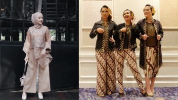 13+ Model Baju Pesta Setelan Celana Panjang