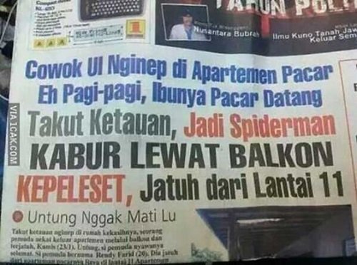 19+ Judul Koran Lampu Ijo yang Pernah Ada dalam Sejarah 