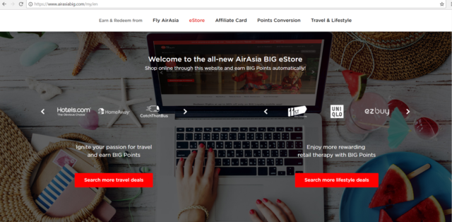 Sekarang, Kamu Bisa Terbang Bersama AirAsia BIG Sambil Kumpulkan BIG Points & Belanja di Online Shop