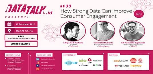Acara Keren DataTalk, Edukasi Tentang Bijaknya Penggunaan Data dalam Berbisnis!