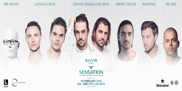 Daftar DJ Kece Urutan Pertama di SENSATION Jakarta 2018 yang Akan Segera Menghiburmu!