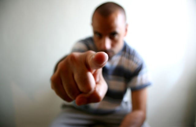 pointing