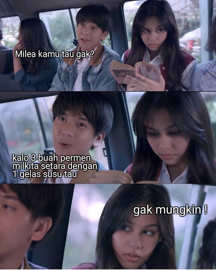 Kocak Abis, Begini 15+ Gombalan Warganet Kalau Jadi Dilan. Milea, Banyakin Sabar Ya! 36 Kocak Abis, Begini 15+ Gombalan Warganet Kalau Jadi Dilan. Milea, Banyakin Sabar Ya!