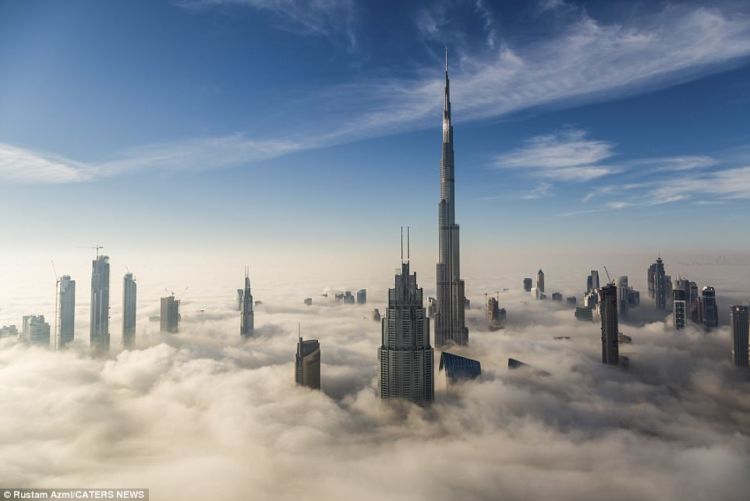 10 Foto 'Kota di Atas Awan' Dubai Ini Sangat Menakjubkan. Jadi Mupeng Liburan ke Sana!