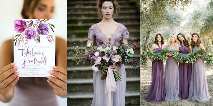 Inspirasi Pernikahan Nuansa Ultra Violet Trend Warna 2019 