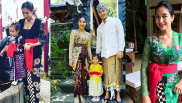 10+ Inspirasi Kebaya Bali yang Anggun Ala Happy Salma. Bisa Jadi Variasi Model Kebaya Wisudamu Nih