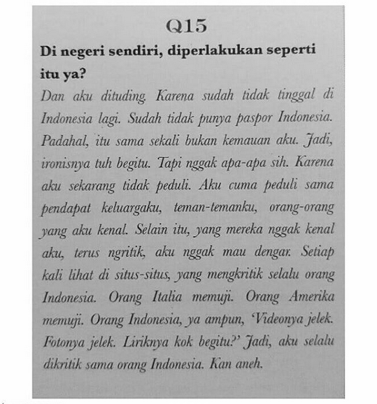 Cuplikan Wawancara Beredar, Alasan Anggun Pindah Kewarganegaraan Harusnya Bikin Kita Prihatin