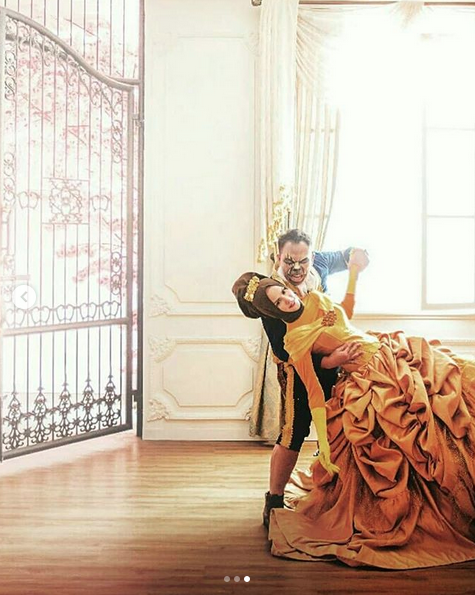 Dari Nasionalis Hingga Beauty and the Beast, Sesi Prewed Vicky-Lelga Jadi Bahan Candaan Warganet