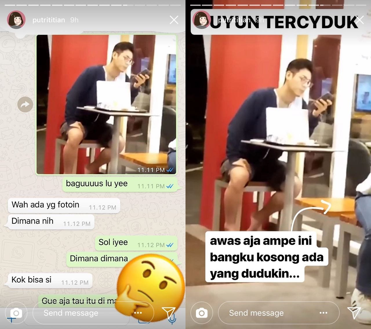 Begini Cara Putri Titian Merespons 