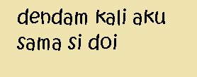 Dalam kali rupanya