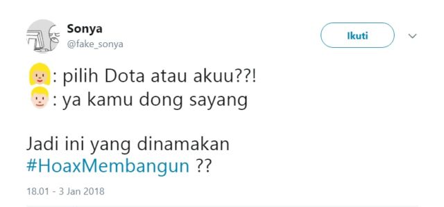 Tak Mau Ambil Pusing Soal Ujaran Kepala BSSN yang Baru, Warganet Usung Tagar #HoaxMembangun. Kocak!