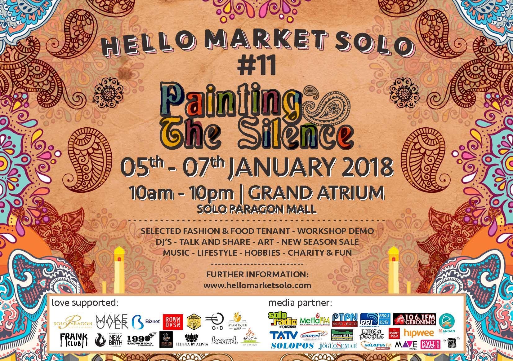 Painting The Silence, Wajah Baru Hello Market Solo yang Siap Memukaumu!