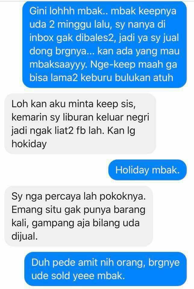 Minta Uang Dibalikin, tapi Percakapan Pembeli Galak dengan Pemilik Online Shop Ini Justru Bikin Ngakak 10 Minta Uang Dibalikin, tapi Percakapan Pembeli Galak dengan Pemilik Online Shop Ini Justru Bikin Ngakak