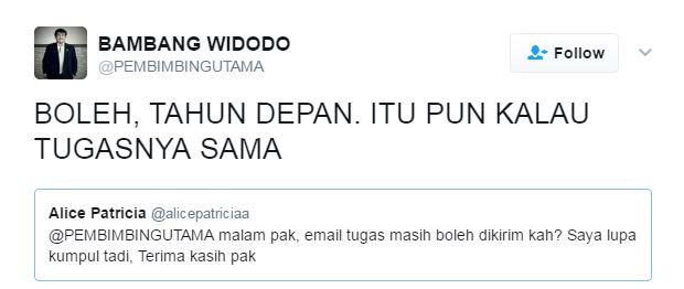 Buat para Mahasiswa, Simak Baik-Baik Twit Bijak dari @PEMBIMBINGUTAMA Ini Kalau Mau Cepat Lulus~