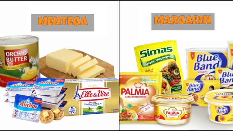 9+ Perbedaan Mentega dan Margarin yang Sering Salah
