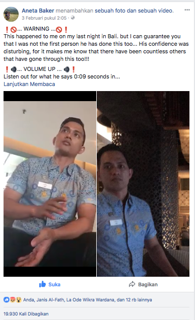 Pegawai Hotel di Bali Melecehkan Turis Selandia Baru. Bikin Pariwisata Indonesia Tercoreng Nih!