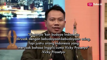 Bangganya Vicky Prasetyo Rusak Bahasa Asing dengan Ngomong Amburadul. Kan Jadi Kitanya yang Pusing~
