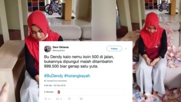 Dari yang Kocak sampai Bijak, Inilah 14+ Kicauan Warganet soal Bu Dendy yang ‘Sawer’ Pelakor Pakai Duit