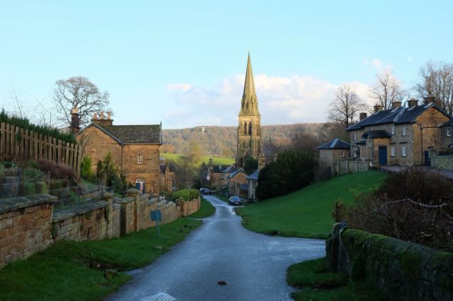 Keindahan panorama Edensor