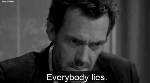 Tell lies