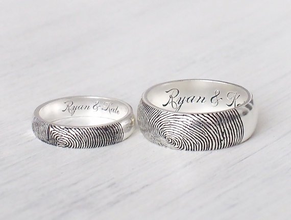 15 Ide Cincin Kawin Berukir Sidik Jari Buatmu yang Mau Nikah Tahun Ini. Romantis Penuh Filosofi
