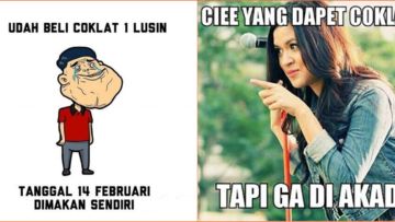 Cara Menertawakan Diri Sendiri di Hari Valentine Lewat 17+ Meme Kocak Ini. Udah Kesindir Belum Nih?