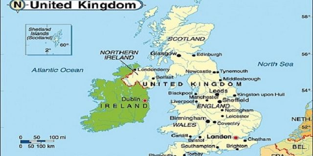 Peta Kerajaan United Kingdom