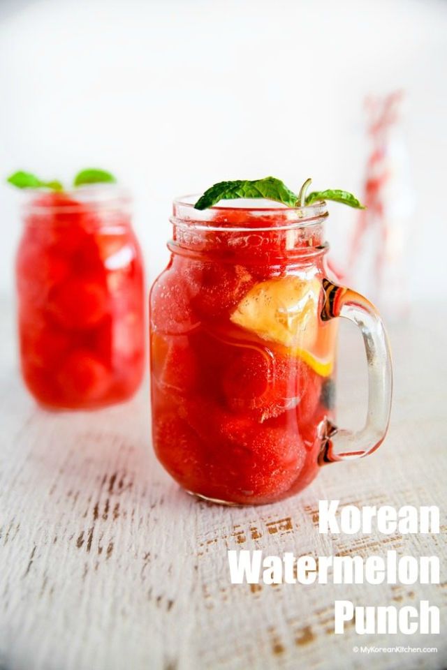 minuman segar korea