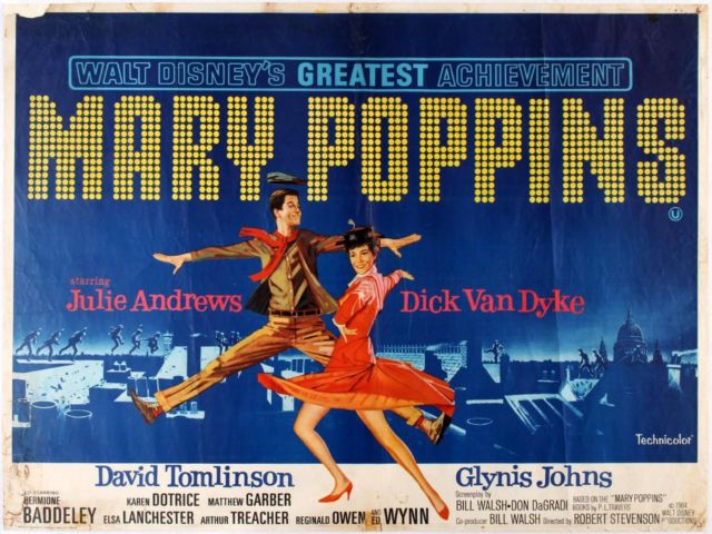 Poster Film Mary Poppins (1964)