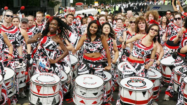 Suasana Karnaval Notting Hill, London