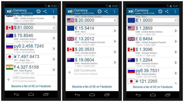 Xe Currency