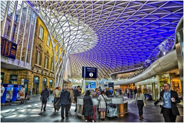 London King’s Cross Railway Station in London