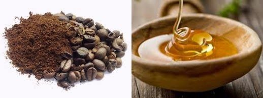 eksfoliasi dengan kopi dan madu