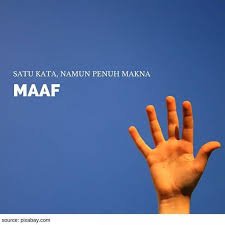 Mengucapkan Maaf