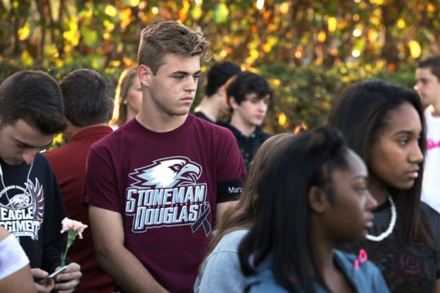 Siswa Stoneman Douglas setelah tragedi terjadi