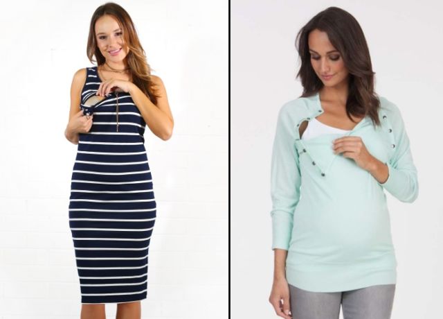 5 Model Baju Menyusui Modis dengan Akses Bukaan. Nenenin di Tempat Umum Nggak Kerepotan