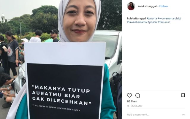 15+ Poster Paling Menohok dalam Aksi Women's March 2018. Beginilah Jeritan Hati Perempuan