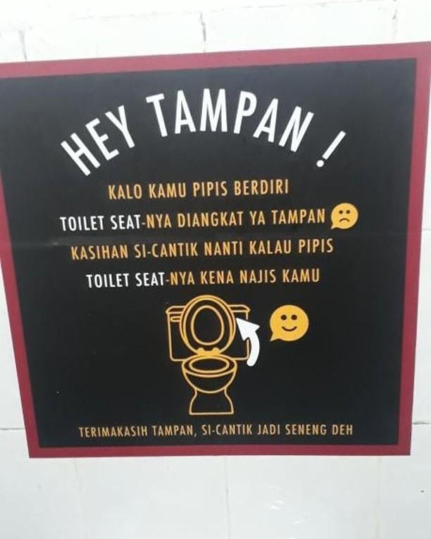 17+ Peraturan Nyeleneh bin Kocak di Toilet ini Pasti Bikin Kamu Geleng-Geleng Kepala Sembari Buang Hajat~