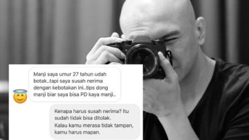 Seorang Warganet Curhat Dibully Karena Botak, Anji Kasih Trik dan Ungkapan yang Memotivasi. Setuju Sih~